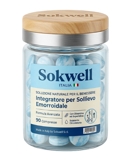 Sokwell — integratore in capsule per il benessere intestinale